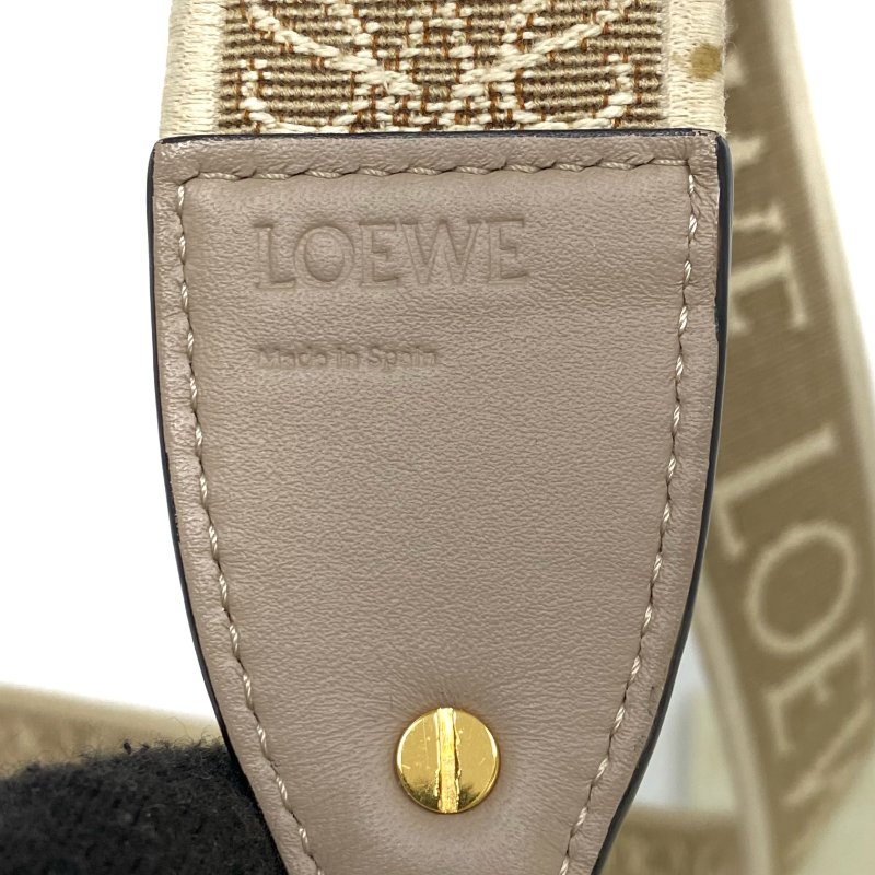 △ Loewe 羅意威 Mini Gate Beige Calfskin Shoulder Bag 淺褐色小牛皮肩背袋 -257027906-20