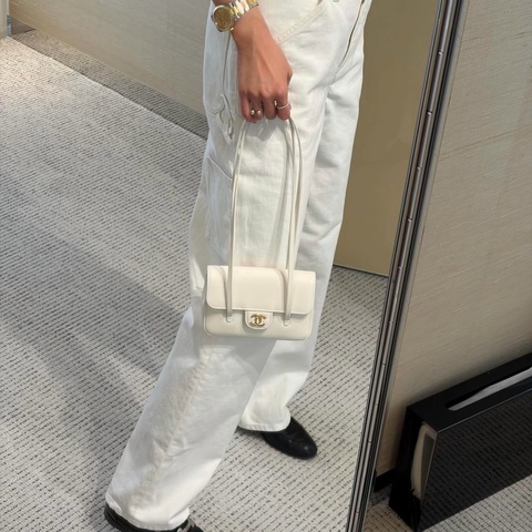 Chanel 26P 牛仔褲 Jennie同款 36 白色牛仔褲