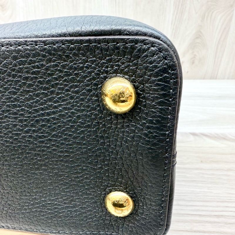 LV黑牛皮capucines MM/M42259-15