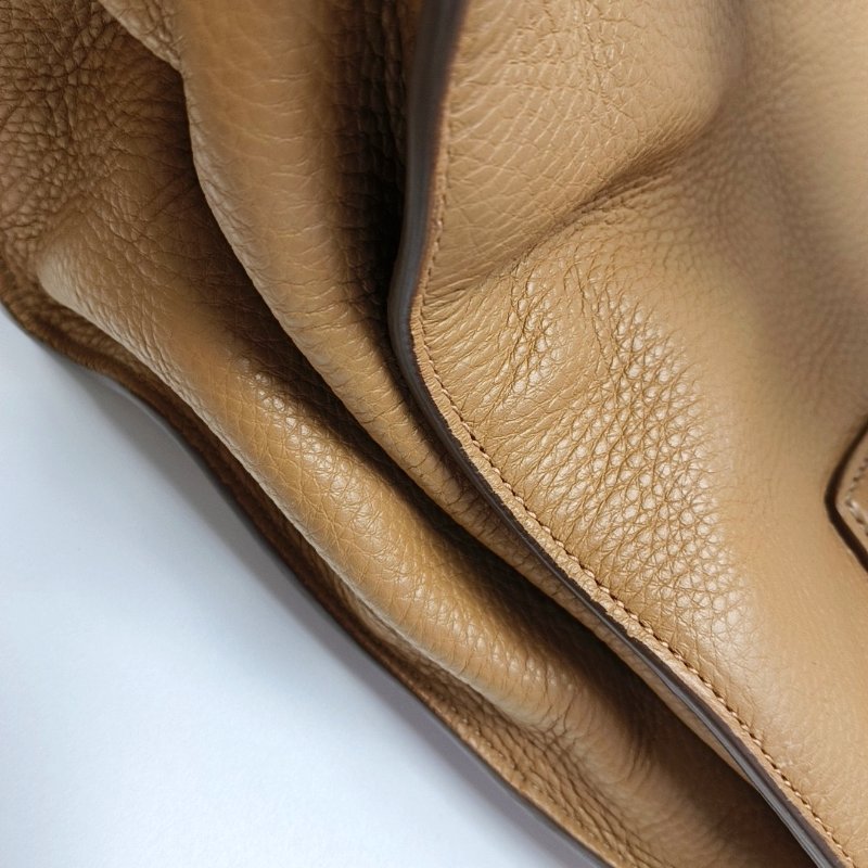 PRADA托特包棕色牛皮單肩包手提包斜挎包可拆卸肩帶-10