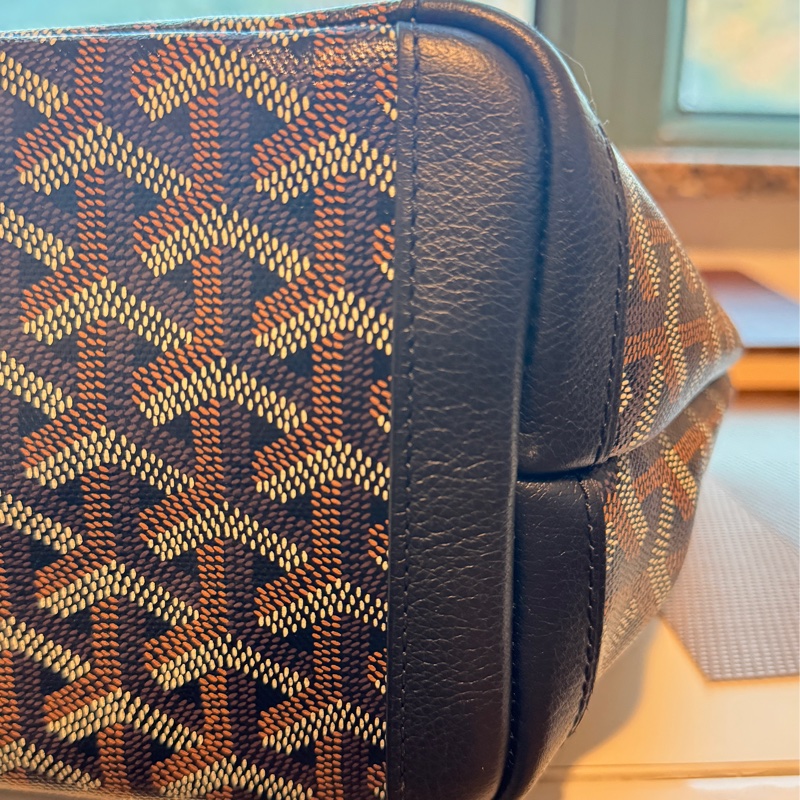 Goyard PM Artois tote bag with zip; Black color-18