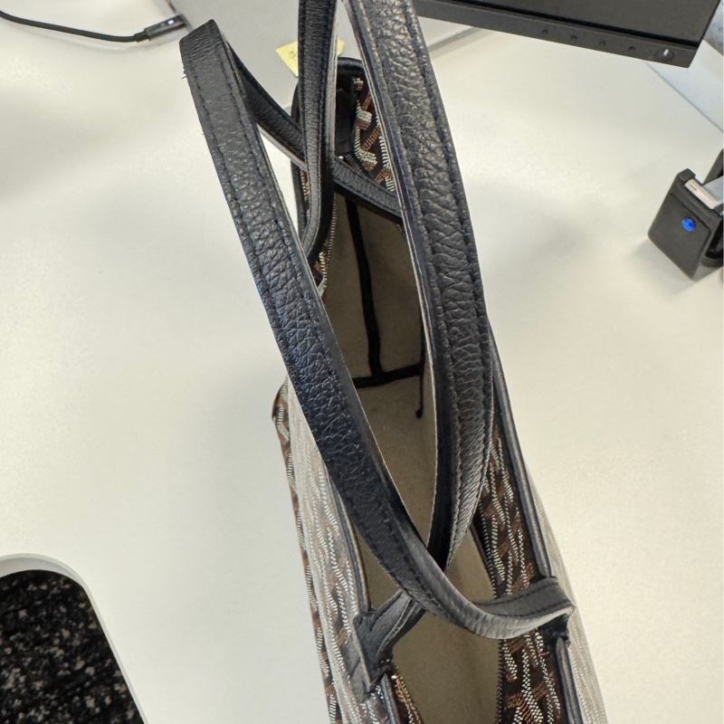 Goyard PM Artois tote bag with zip; Black color-22