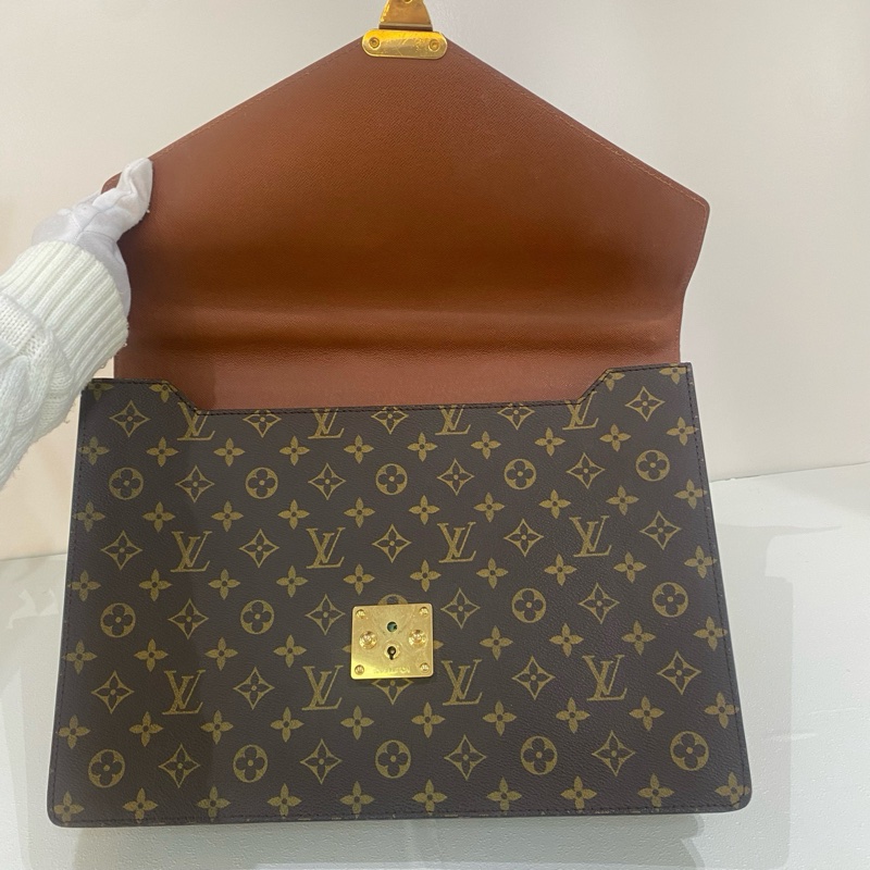 LouisVuitton路易威登Monceau蒙梭老花手提包尺寸38*28*6 無附件-6