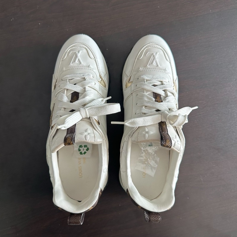 Louis Vuitton路易威登run away 白金厚底增高鞋 36.5碼-6