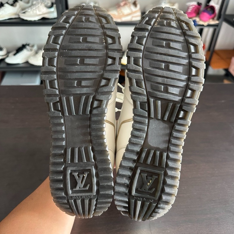 Louis Vuitton路易威登run away 白金厚底增高鞋 36.5碼-8