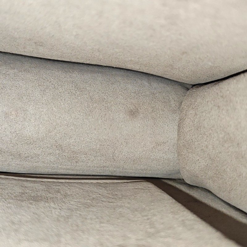 DIOR Diorama中號灰色牛皮藤格紋絎縫戴妃包單肩包斜挎包金色五金可拆卸肩帶9.8新-9