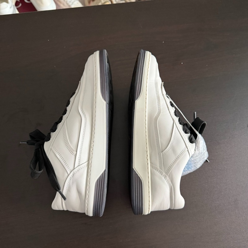 Chanel24p大徽標logo白色熊貓板鞋 37碼 97新-5