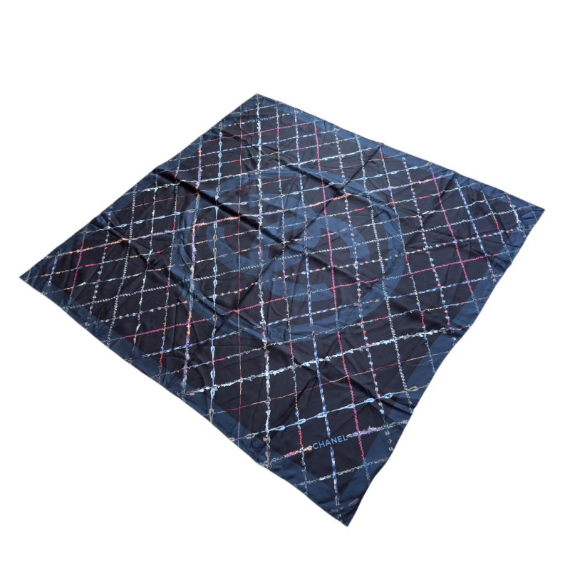 CHANEL CC 絲巾-5