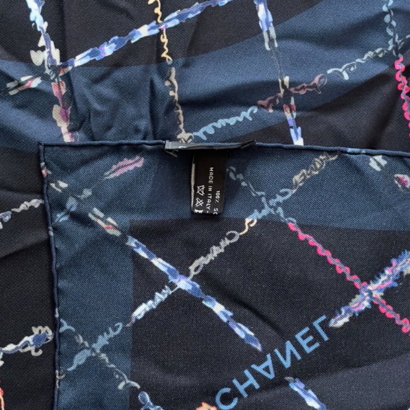 CHANEL CC 絲巾-7