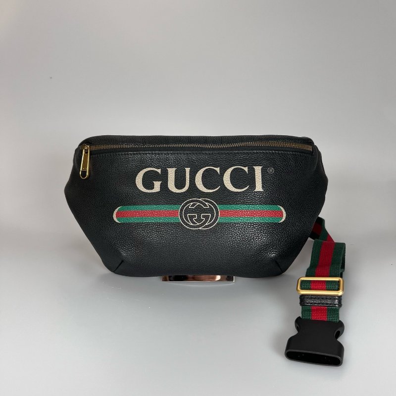 GUCCI 530412 黑腰包-0