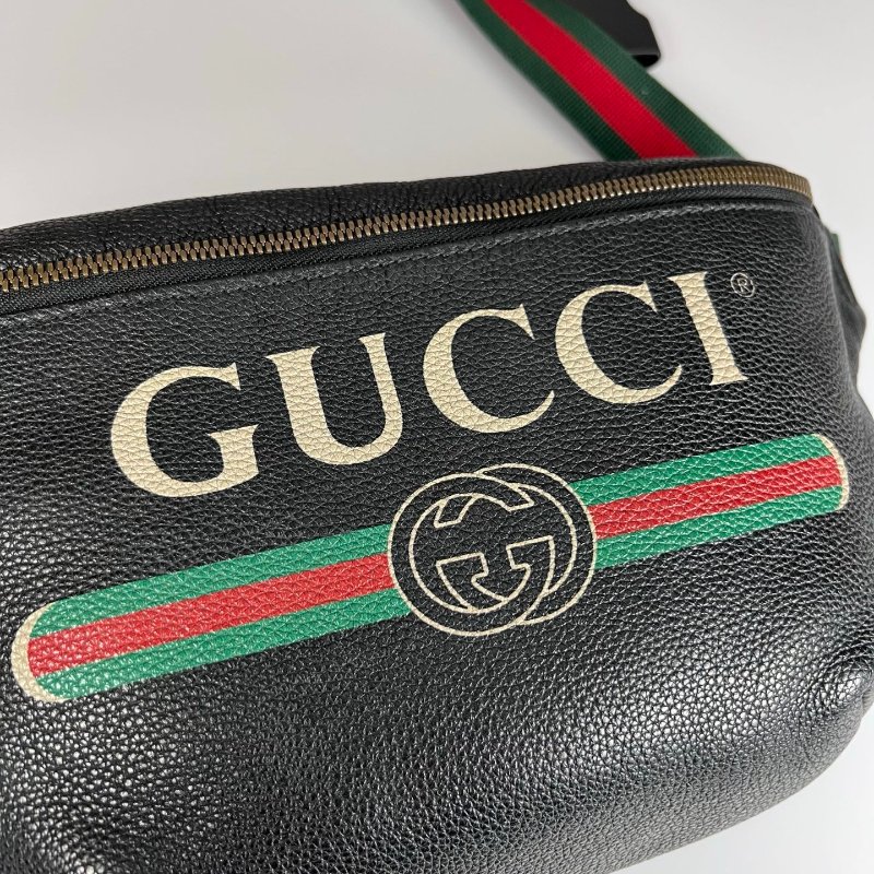 GUCCI 530412 黑腰包-6