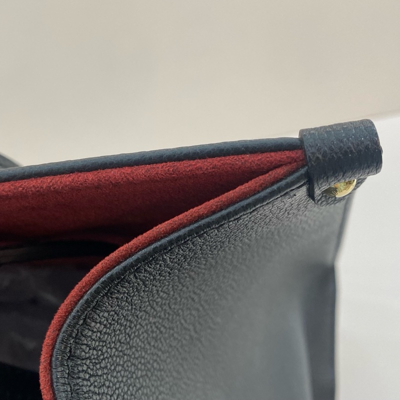 Louis Vuitton路易威登 Onthego中號黑白花芯片款手提單肩包，尺寸35*27-7