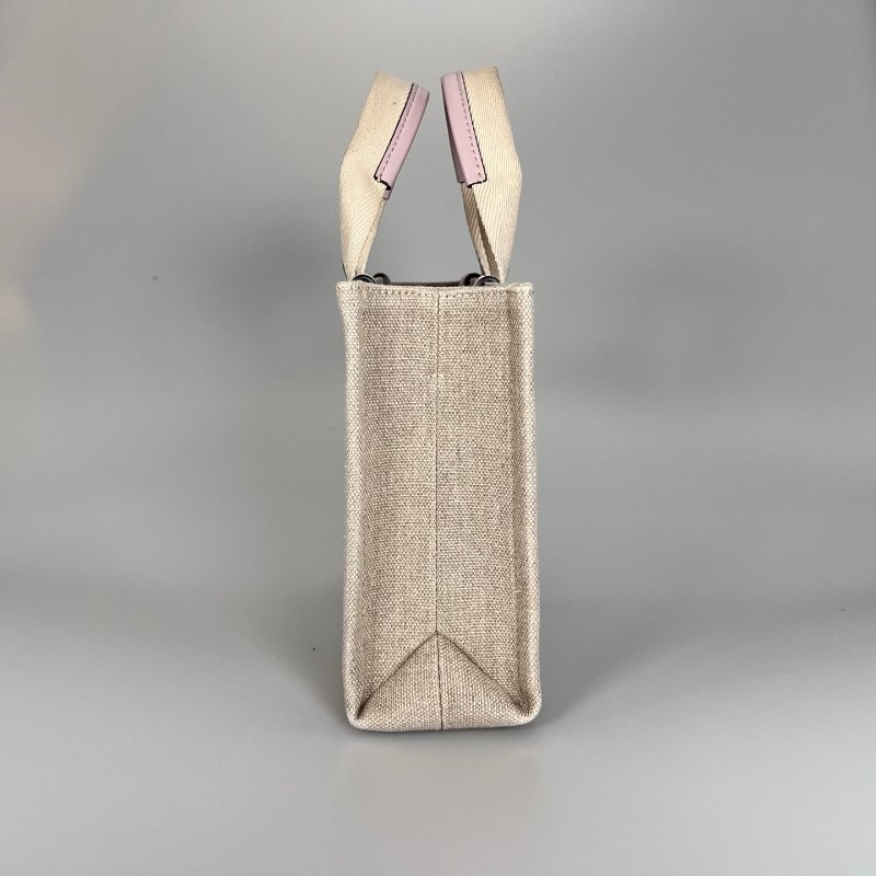 CHLOE 粉WOODY肩背包小號-3