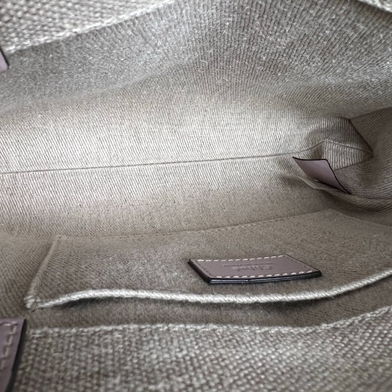 CHLOE 粉WOODY肩背包小號-5