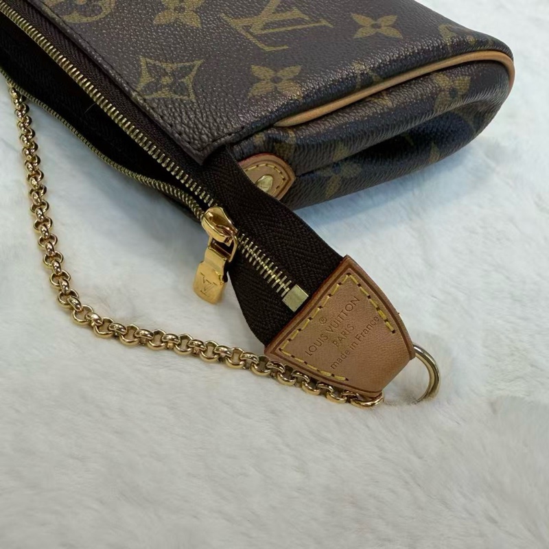 【經典永不過時復古感】LV路易威登 Pochette Eva麻將包-6