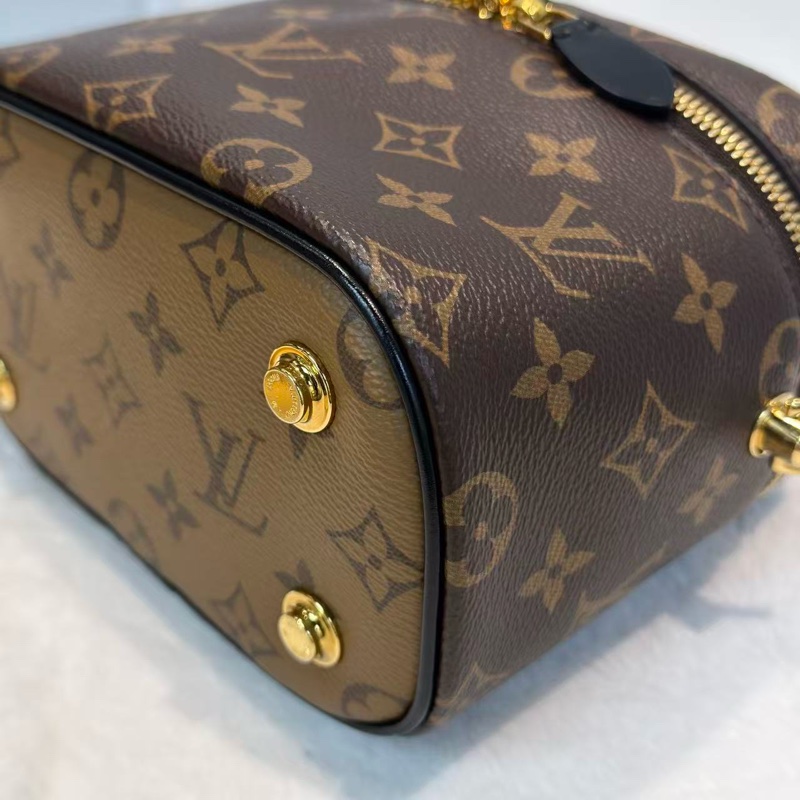 經典老花棕色LV Vanity化妝盒 小號-2