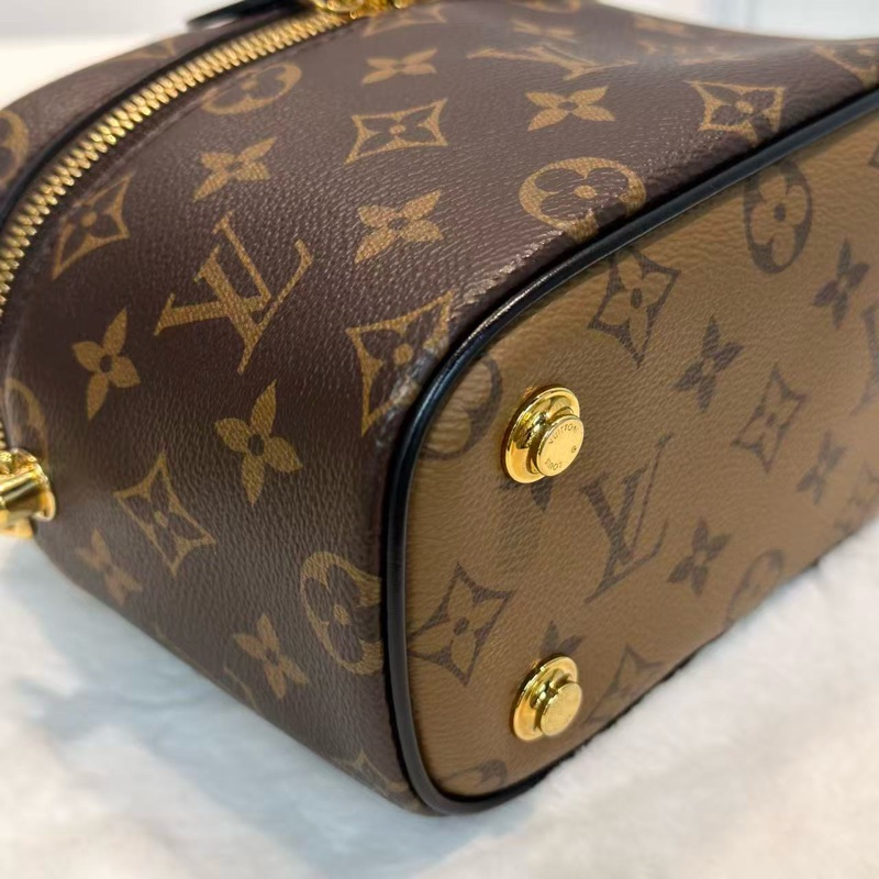 經典老花棕色LV Vanity化妝盒 小號-4