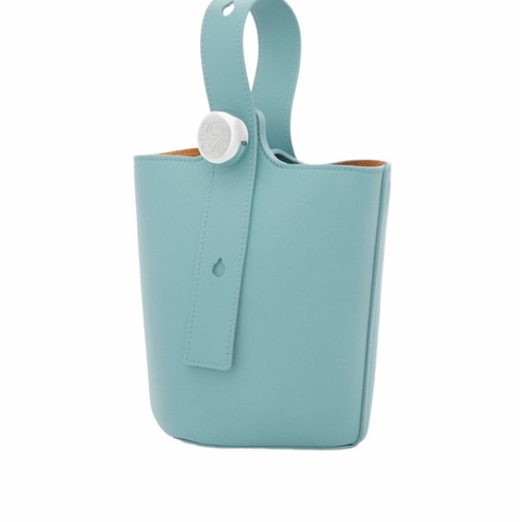 Loewe 女士 Pebble Bucket 小牛皮迷你包均碼碼MINI、16cm*16cm*19.5cm
