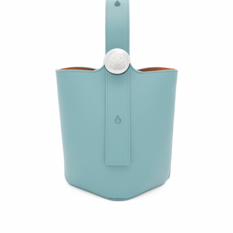 Loewe 女士 Pebble Bucket 小牛皮迷你包均碼碼MINI、16cm*16cm*19.5cm-2