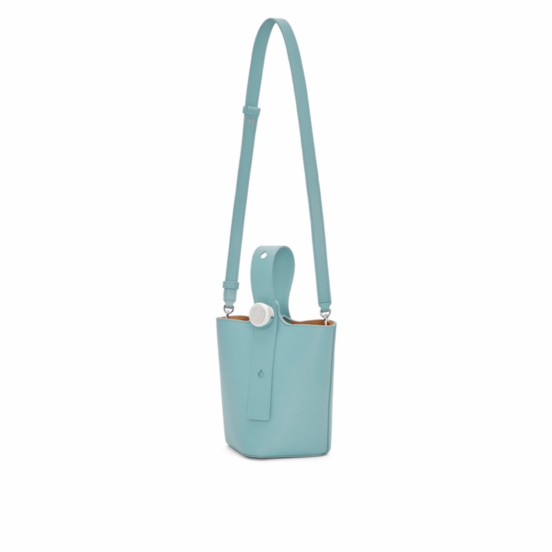 Loewe 女士 Pebble Bucket 小牛皮迷你包均碼碼MINI、16cm*16cm*19.5cm-6