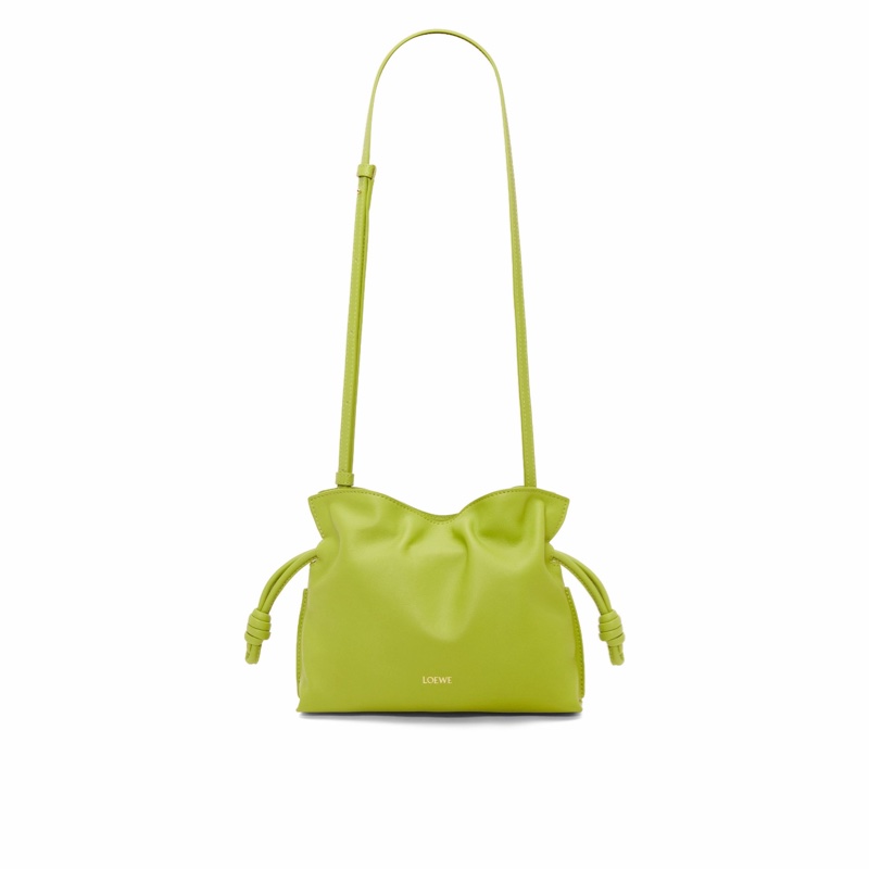 Loewe 女士 迷你 Flamenco 單肩包均碼碼MINI、23.9cm*9cm*18cm-2