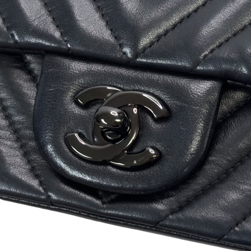 CHANEL CC *極罕全黑* So Black 方胖子-3