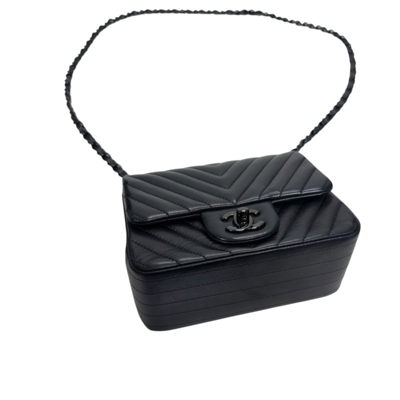 CHANEL CC *極罕全黑* So Black 方胖子-10