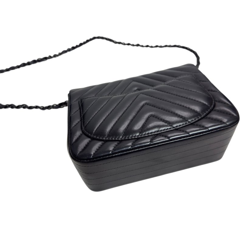 CHANEL CC *極罕全黑* So Black 方胖子-12