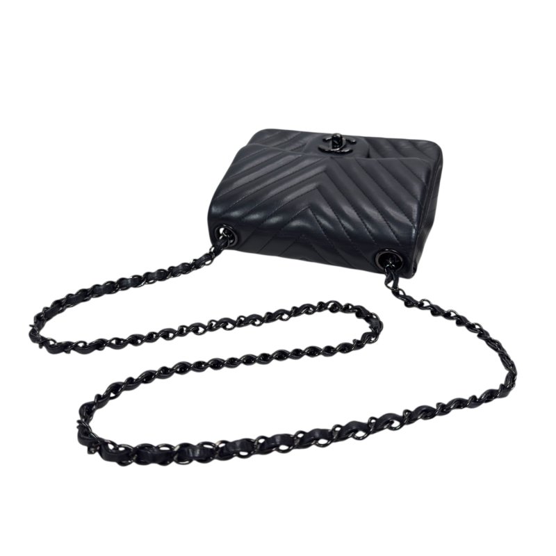 CHANEL CC *極罕全黑* So Black 方胖子-15