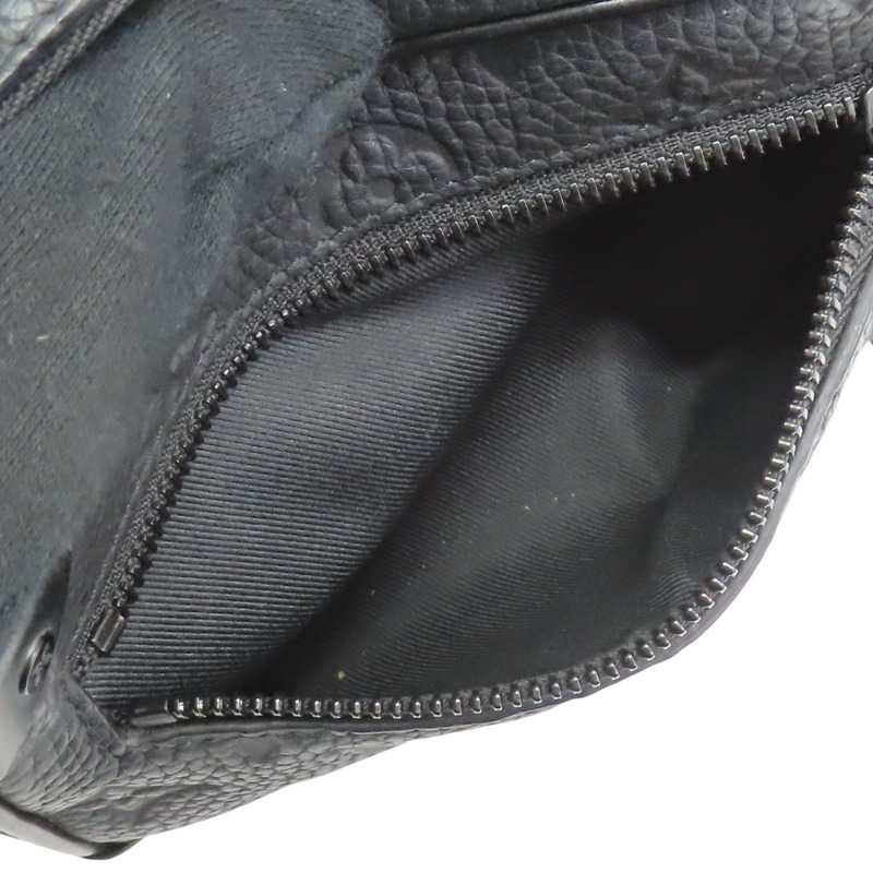 黑色 Taurillon牛皮 Mini Soft Trunk 肩背包【LOUIS VUITTON LV 路易威登】 M55702-7