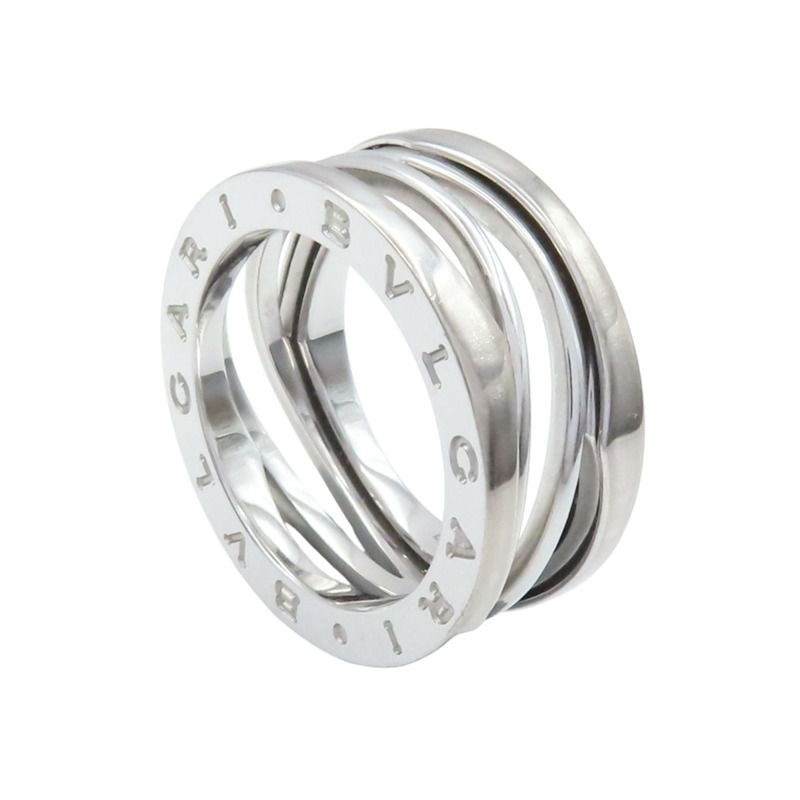 18K白金 B.zero1 Legend 戒指 55【BVLGARI 寶格麗】-0