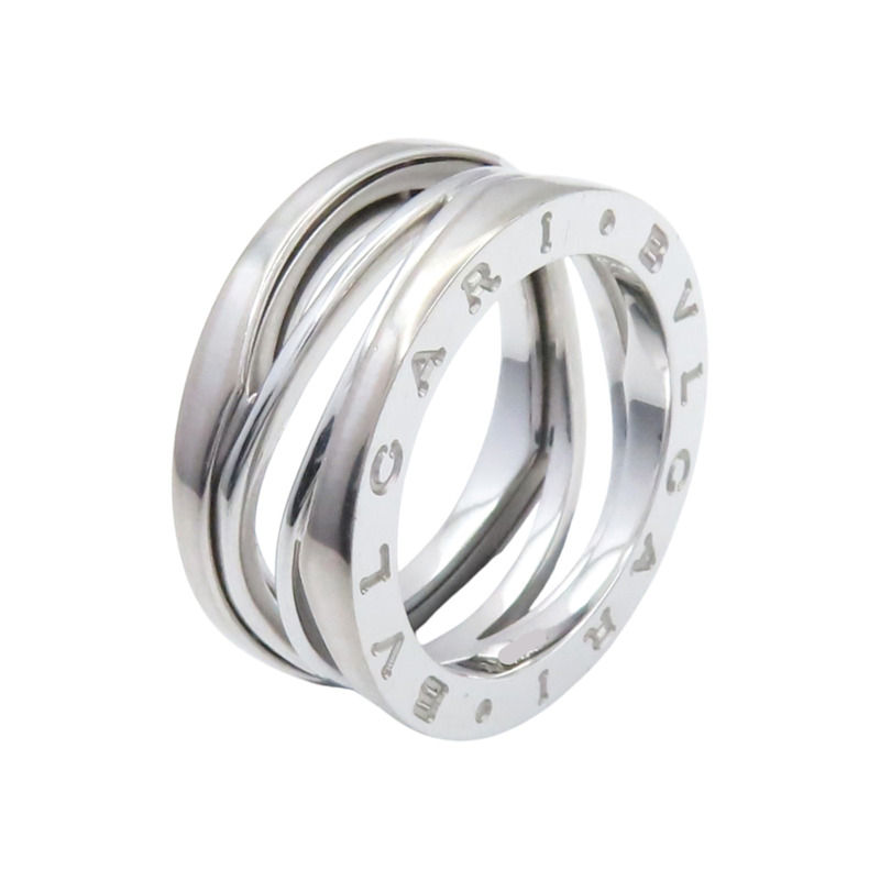 18K白金 B.zero1 Legend 戒指 55【BVLGARI 寶格麗】-1