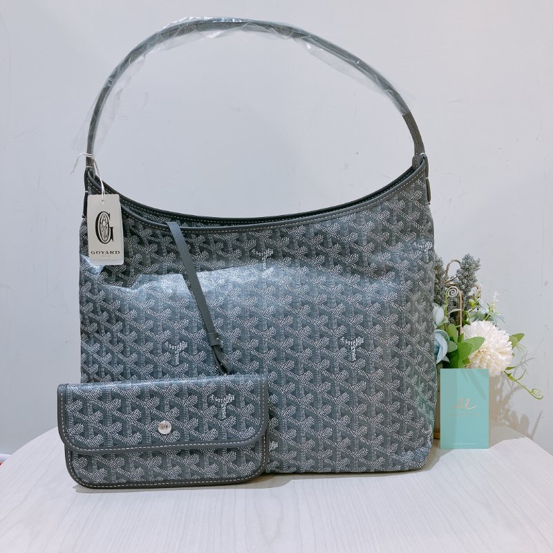 TK1921 Goyard 戈雅經典花紋單肩包包Boheme Hobo Bag-0