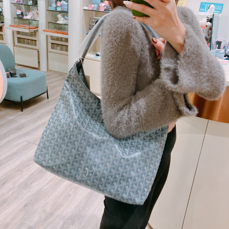 TK1921 Goyard 戈雅經典花紋單肩包包Boheme Hobo Bag-1