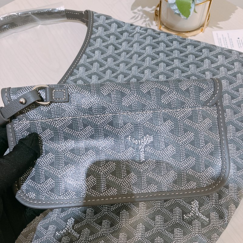 TK1921 Goyard 戈雅經典花紋單肩包包Boheme Hobo Bag-17