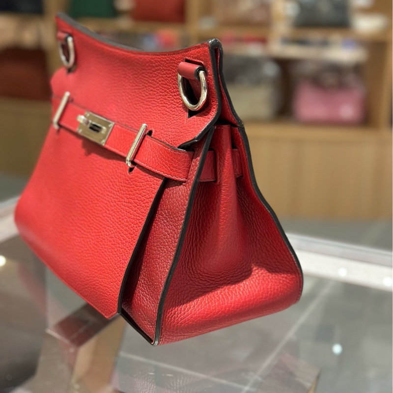 Hermes爱马仕拼色吉普赛单肩包-2