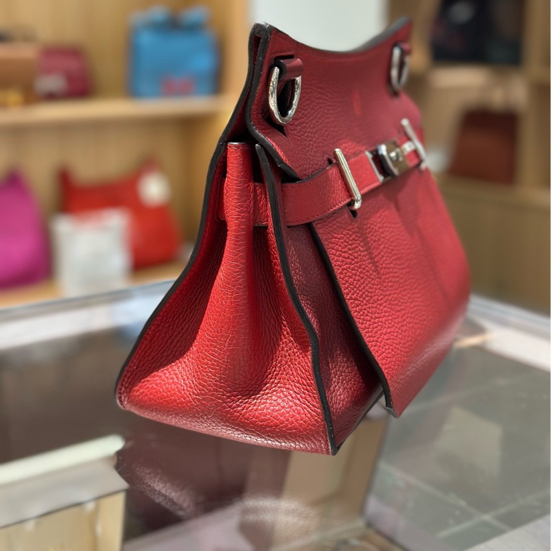 Hermes爱马仕拼色吉普赛单肩包-3