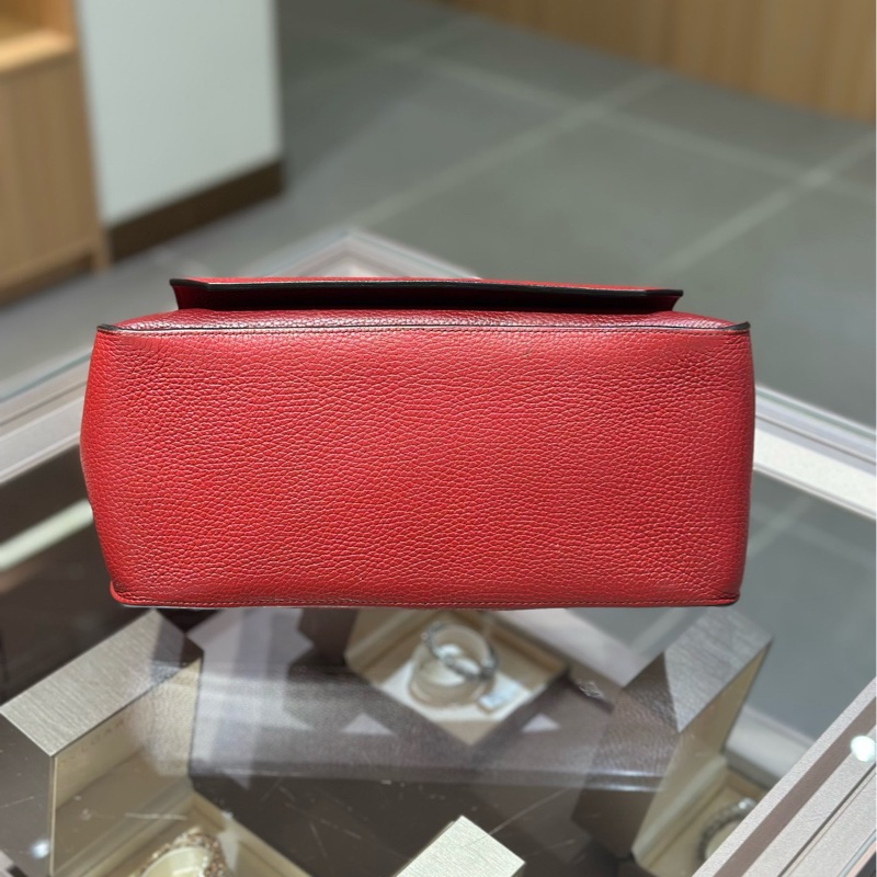 Hermes爱马仕拼色吉普赛单肩包-5