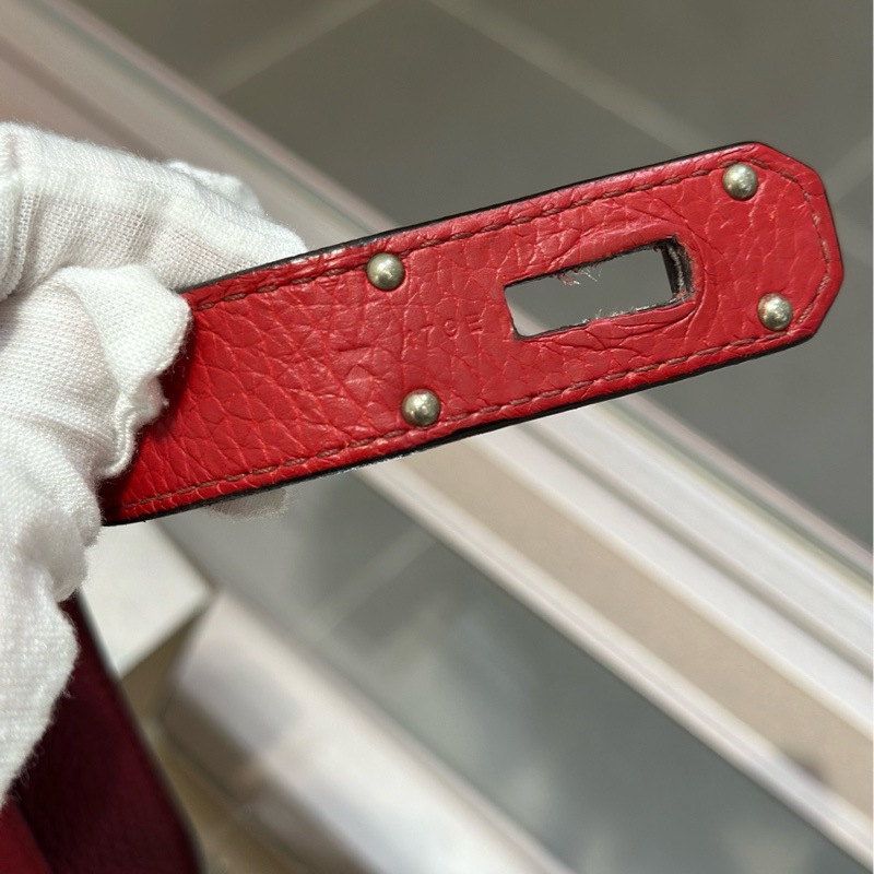 Hermes爱马仕拼色吉普赛单肩包-6