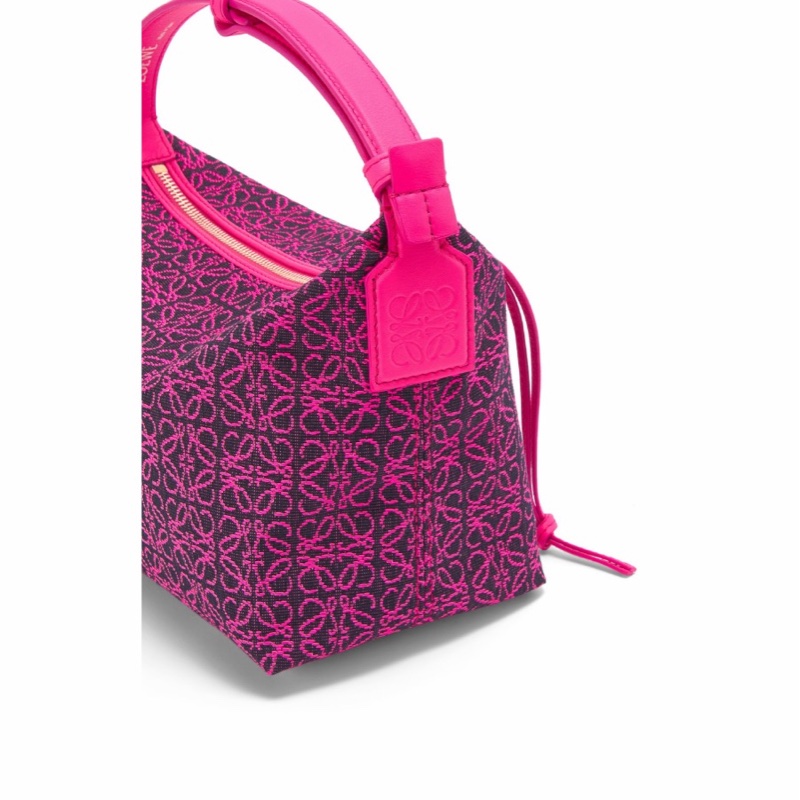 Loewe 女士 徽標緹花手提包均碼碼常規、20.5cm*12.5cm*17cm-1