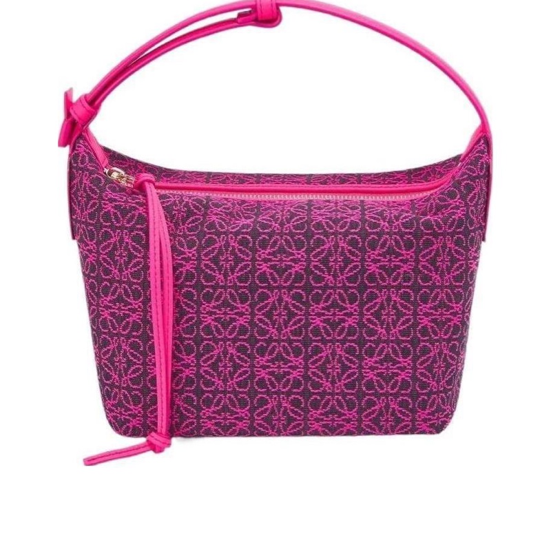 Loewe 女士 徽標緹花手提包均碼碼常規、20.5cm*12.5cm*17cm-4