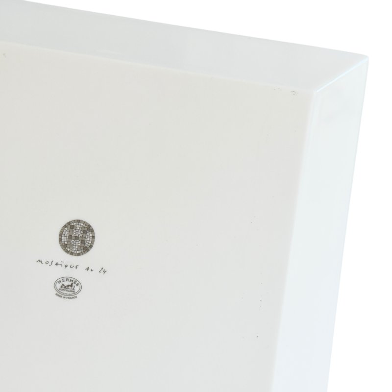 HERMES Mosaique au 24 馬賽克 碟子-8