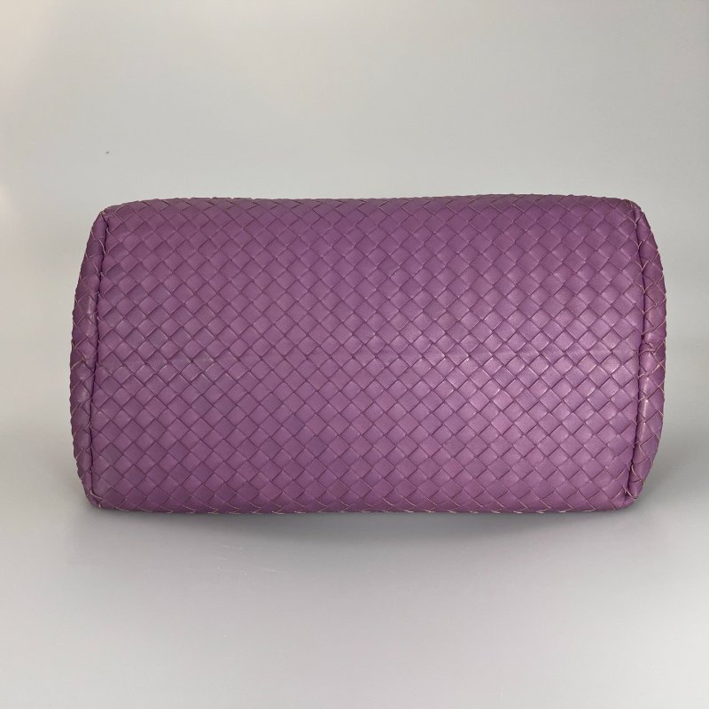 BV 紫色細編托特包-2