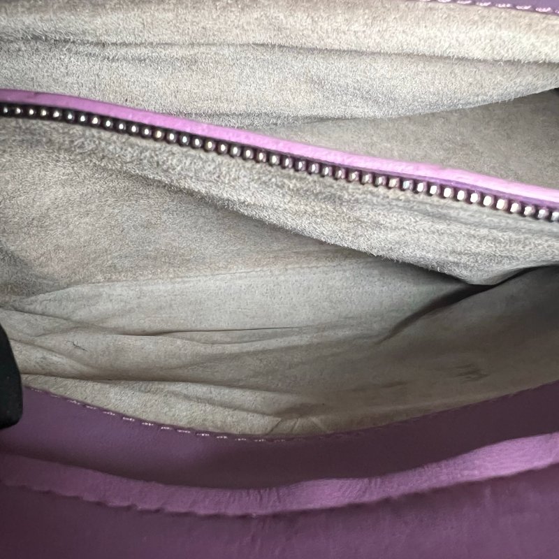 BV 紫色細編托特包-7