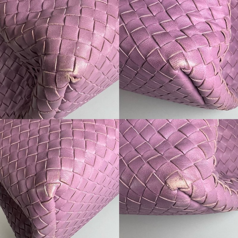 BV 紫色細編托特包-10