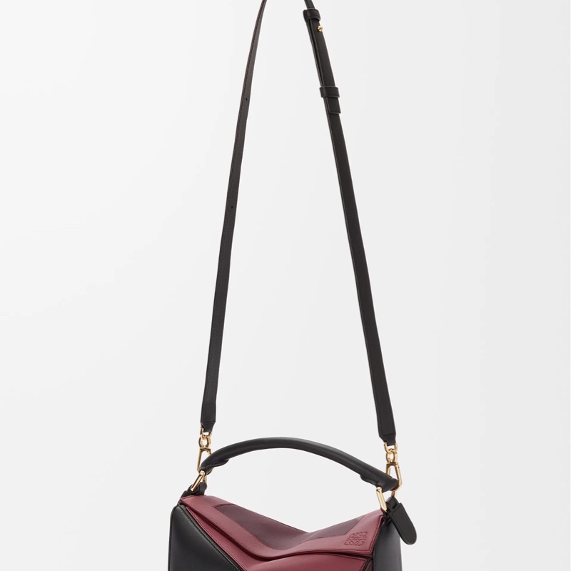 Loewe 女士 小號納帕牛皮革 Puzzle 單肩包均碼碼小號、24cm*10.5cm*16.5cm-2