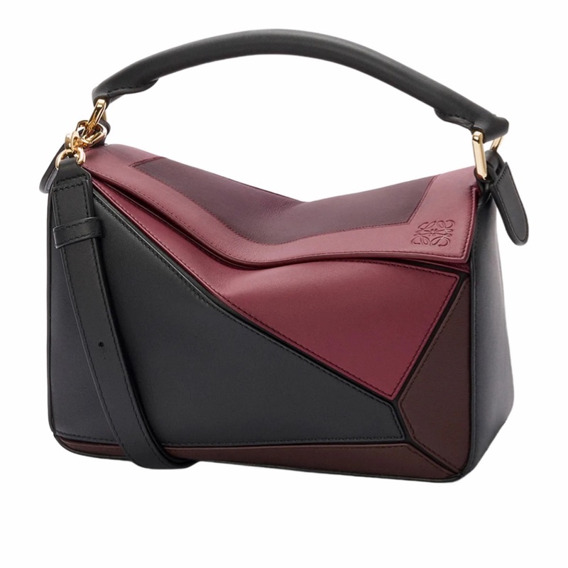 Loewe 女士 小號納帕牛皮革 Puzzle 單肩包均碼碼小號、24cm*10.5cm*16.5cm-5