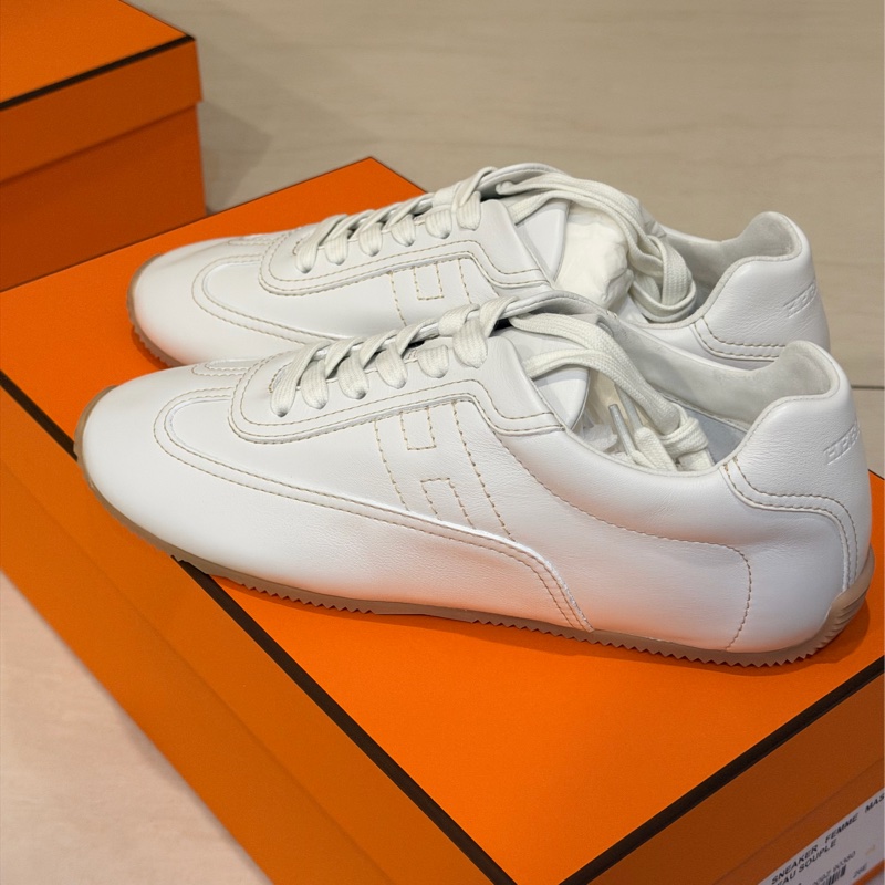 愛馬仕 Master 新款德訓鞋 運動鞋 全新品 全配 尺寸38 (2026年1月專櫃購入)-2