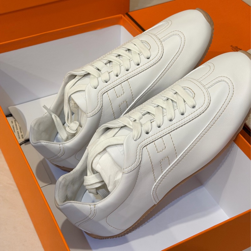 愛馬仕 Master 新款德訓鞋 運動鞋 全新品 全配 尺寸38 (2026年1月專櫃購入)-4