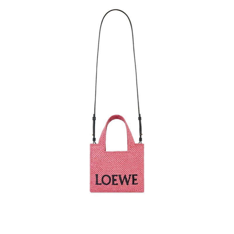 Loewe 女士 迷你Font Tote單肩包均碼碼MINI、19cm*6.5cm*16cm-2